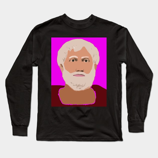 Aristotle Long Sleeve T-Shirt by oryan80